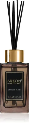 Areon Home Perfumes Vanilla Black - Диффузор с ароматом наполнителя, 85 мл