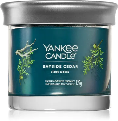 Yankee Candle Bayside Cedar - Ароматическая свеча Signature, 122 г