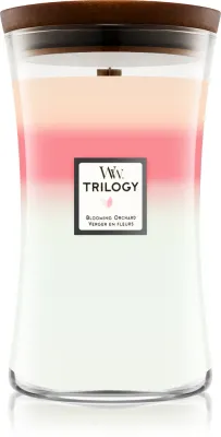 Woodwick Trilogy Blooming Orchard - Ароматическая свеча