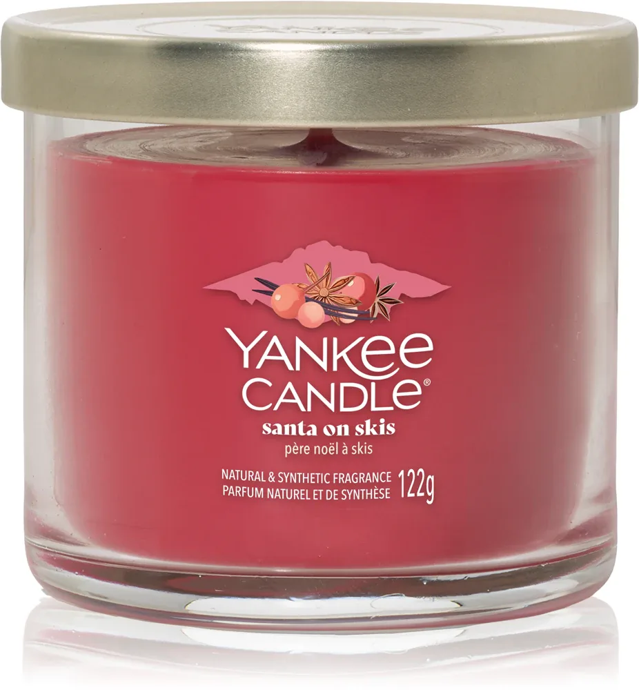 Yankee Candle Santa On Skis - Ароматическая свеча Signature Signature, 122 г