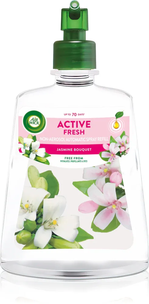 Освежитель воздуха Air Wick Active Fresh Jasmine Bouquet цветочный, свежий аромат, 228 мл