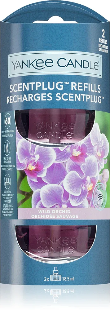 Yankee Candle Wild Orchid - Ароматический диффузор: сменный картридж для электрического диффузора, 2 мл