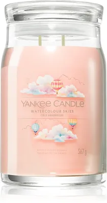Yankee Candle Watercolour Skies - Ароматическая свеча Signature, Signature 567 г
