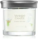 Yankee Candle Clean Cotton - Ароматическая свеча Signature Signature, 122 г — фото 1