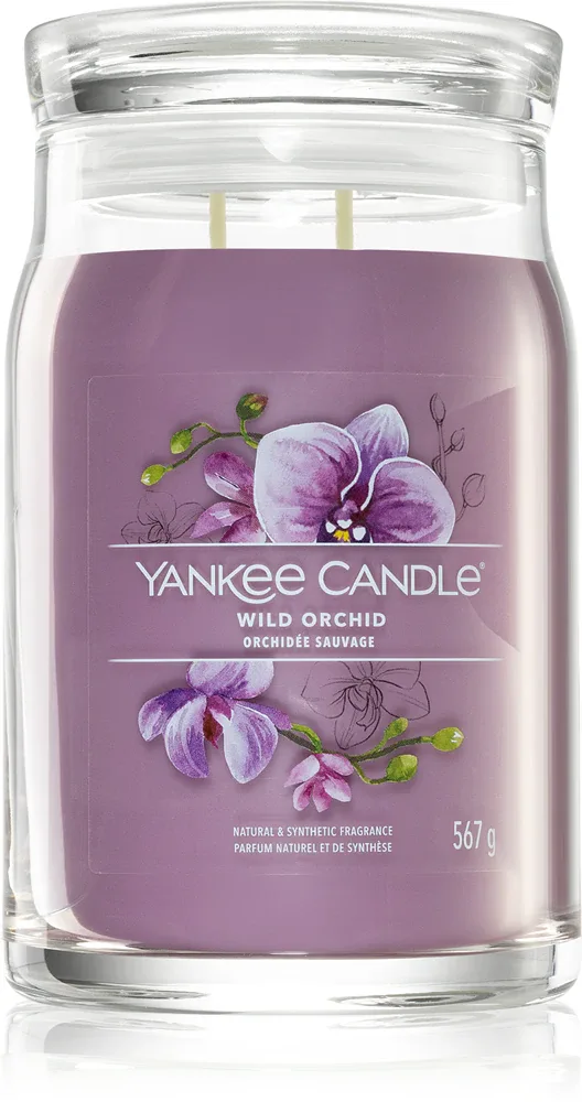 Yankee Candle Wild Orchid - Ароматическая свеча Signature