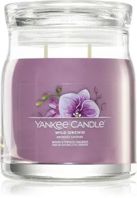 Yankee Candle Wild Orchid - Ароматическая свеча Signature, Signature 368 г