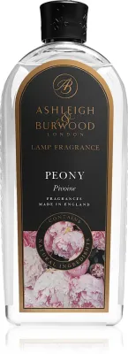 Ashleigh & Burwood London Lamp Fragrance Peony - Наполнитель для каталитической лампы Ashleigh Burwood London Lamp Fragrance Peony цветочный, сменный, 500 мл, 1000 мл