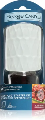 Yankee Candle Black Cherry - В контексте геля для душа: электрический диффузор + наполнение, 1 шт