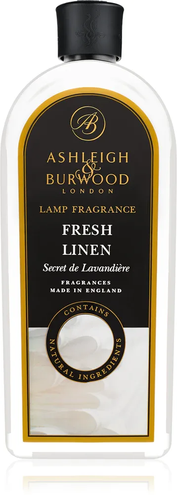 Ashleigh & Burwood London Lamp Fragrance Fresh Linen - Наполнитель для каталитической лампы Ashleigh Burwood London Lamp Fragrance Fresh Linen чистый аромат, сменный, 500 мл