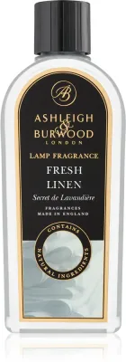 Ashleigh & Burwood London Lamp Fragrance Fresh Linen - Наполнитель для каталитической лампы Ashleigh Burwood London Lamp Fragrance Fresh Linen чистый аромат, сменный, 500 мл, 500 мл