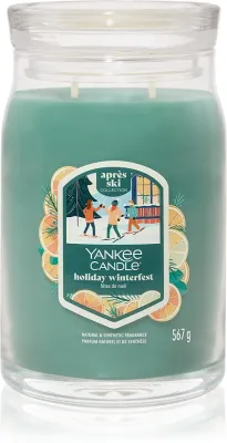 Yankee Candle Holiday Winterfest - Ароматическая свеча Signature, Signature 567 г