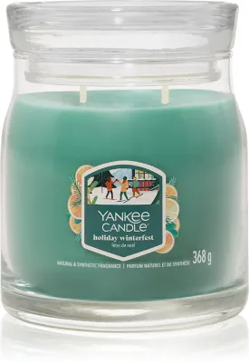Yankee Candle Holiday Winterfest - Ароматическая свеча Signature, Signature 368 г