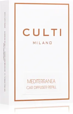 Culti Milano Car Mediterranea - Запах для машины - наполнение, 57 см
