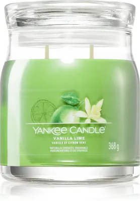 Yankee Candle Vanilla Lime - Ароматическая свеча Signature, Signature 368 г