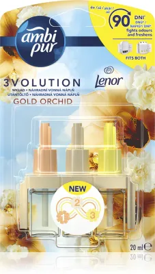Освежитель воздуха AmbiPur 3volution Gold Orchid электрический, цветочный аромат, 20 мл