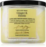 Bath & Body Works Ginger & Hinoki - Ароматическая свеча, 411 г — фото 1