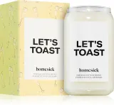 homesick Let's Toast - Ароматическая свеча, 390 г — фото 2