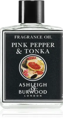 Ashleigh & Burwood London Fragrance Oil Pink Pepper & Tonka - Масло ароматическое Ashleigh Burwood London Fragrance Oil Pink Pepper Tonka пряное, сладкое, для ароматерапии, 12 мл, 12 мл