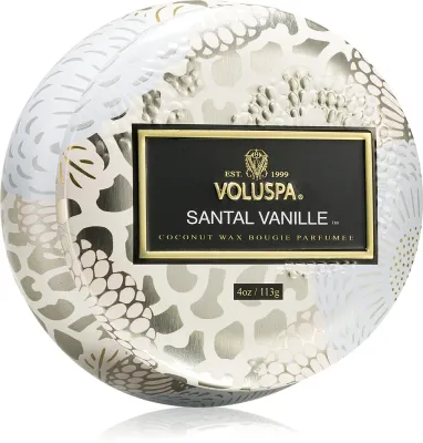 VOLUSPA Japonica Santal Vanille - Ароматическая свеча в банке, w puszcze 113 г