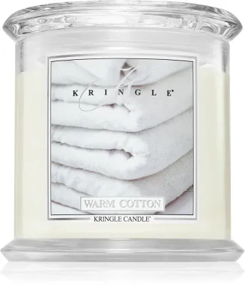 Kringle Candle Warm Cotton - Ароматическая свеча, 907 г