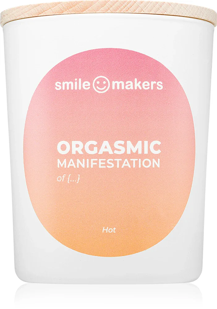 Smile Makers Orgasmic Manifestations Hot - Ароматическая свеча Hot Hot, 180 г