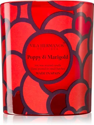 Vila Hermanos 70ths Year Poppy & Marigold - Ароматическая свеча, 200 г
