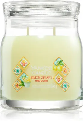 Yankee Candle Lemon Gelato - Ароматическая свеча, 368 г