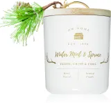 DW Home Farmhouse Winter Mint & Spruce - Ароматическая свеча, 244 г — фото 1