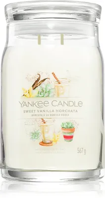 Yankee Candle Sweet Vanilla Horchata - Ароматическая свеча, 567 г