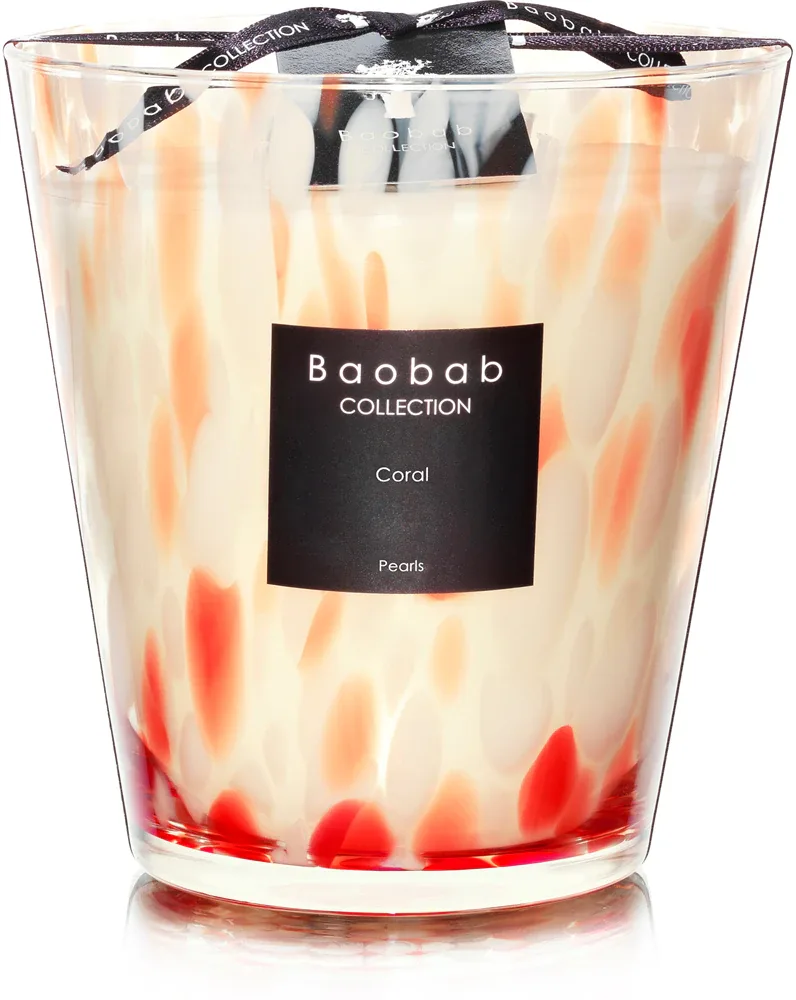 Baobab Collection Pearls Coral - Ароматическая свеча, 16 см