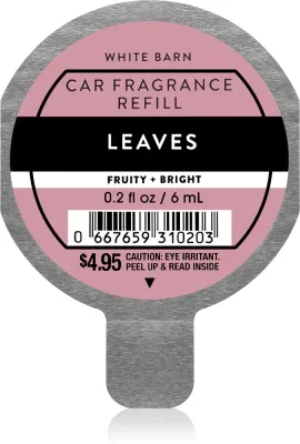 Bath & Body Works Leaves - Запах для машины наполнение, 6 мл