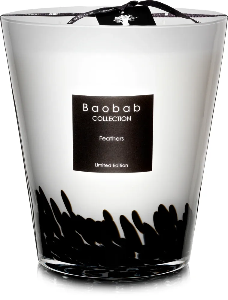 Baobab Collection Feathers - Ароматическая свеча, 16 см