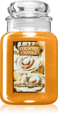 Country Candle Warm Cinnabuns - Ароматическая свеча, 737 г