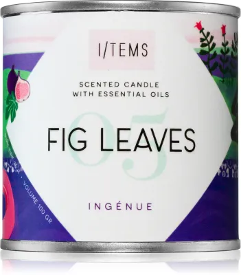 I/TEMS Artist Collection 05 / Fig Leaves - Ароматическая свеча, 100 г