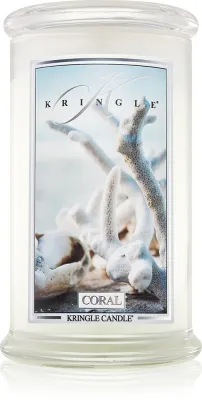 Kringle Candle Coral - Ароматическая свеча, 624 г