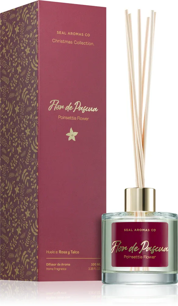 SEAL AROMAS Christmas Poinsettia Flower - Ароматический диффузор, 100 мл