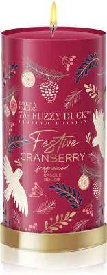 Baylis & Harding The Fuzzy Duck Winter Wonderland - Ароматическая свеча с ароматом клюквы аромат Cranberry, 390 г
