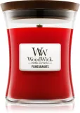 Woodwick Pomegranate - Ароматическая свеча с деревянным фитилем с деревянным фитилем, 275 г — фото 1