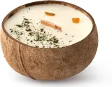 Tropicandle Lemon & Mint - Ароматическая свеча с деревянным фитилем с деревянным фитилем, 350 мл — фото 1