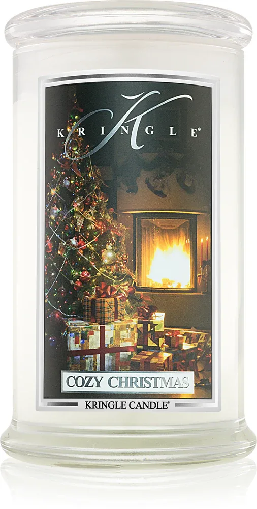 Kringle Candle Cozy Christmas - Ароматическая свеча, 624 г