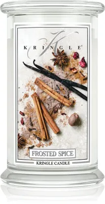 Kringle Candle Frosted Spices - духовая свеча, 624 г