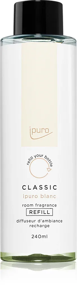 ipuro Classic Blanc - Наполнитель для диффузоров, 240 мл