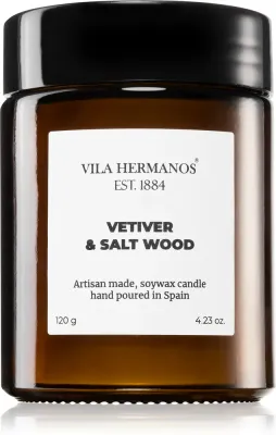 Vila Hermanos Apothecary Vetiver & Salt Wood - Ароматическая свеча