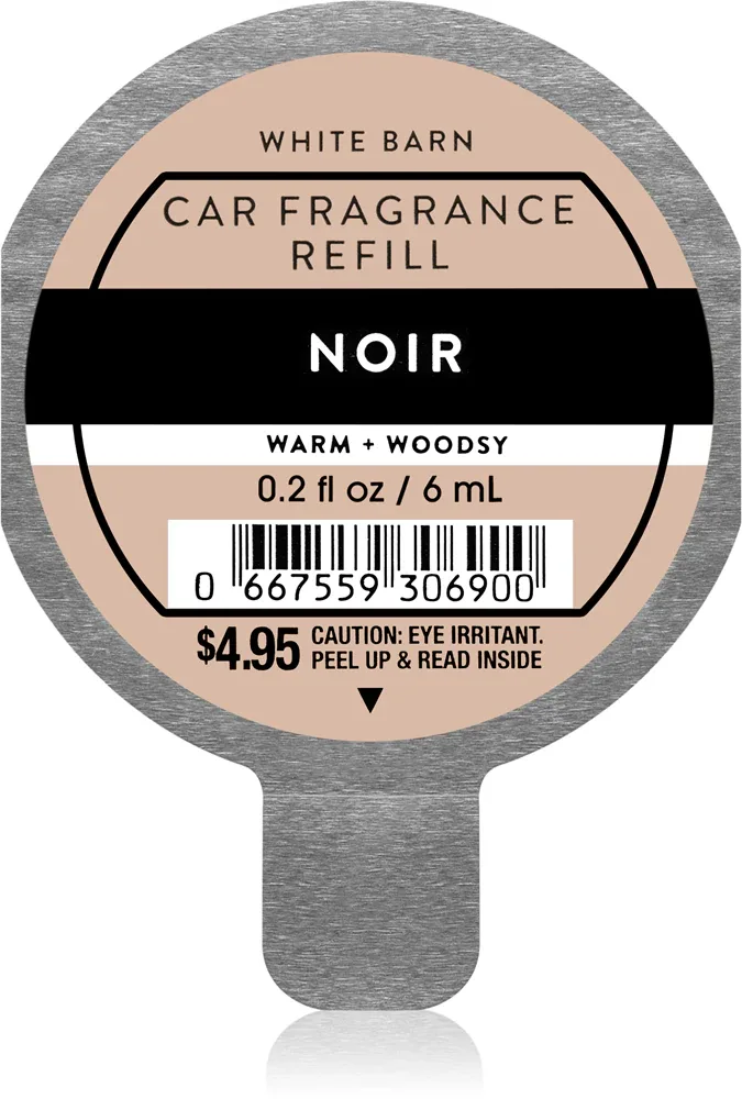 Bath & Body Works Noir - Запах для автомобиля наполнение, 6 мл
