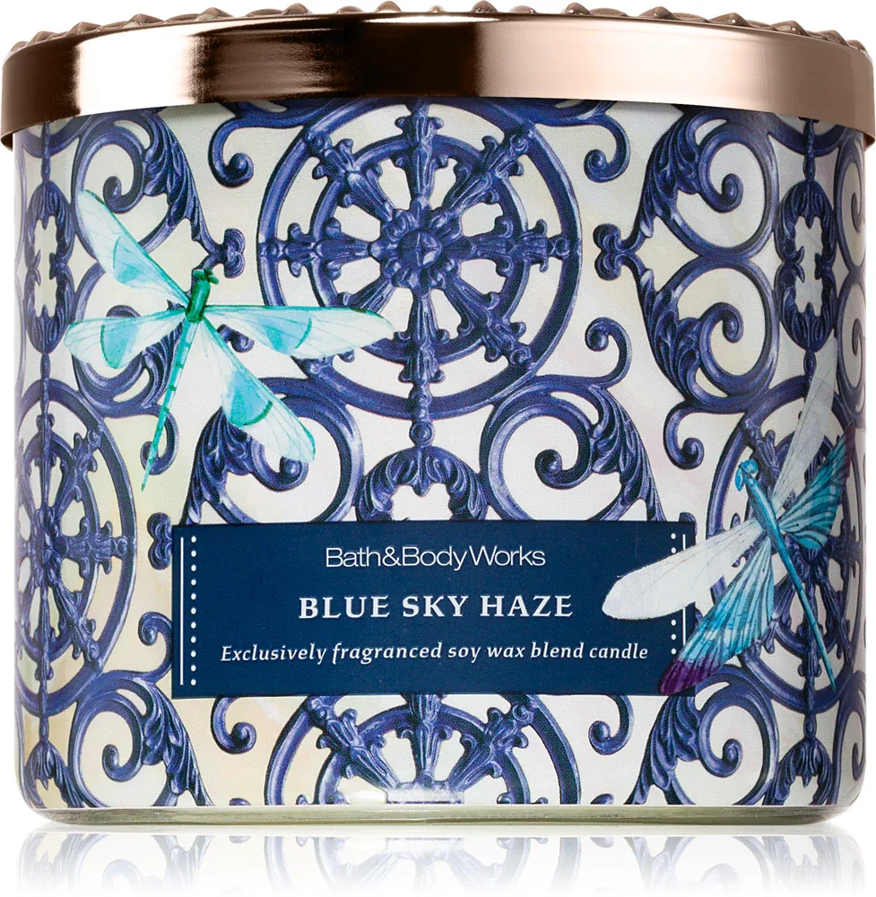 Bath & Body Works Blue Sky Haze - Ароматическая свеча, 411 г