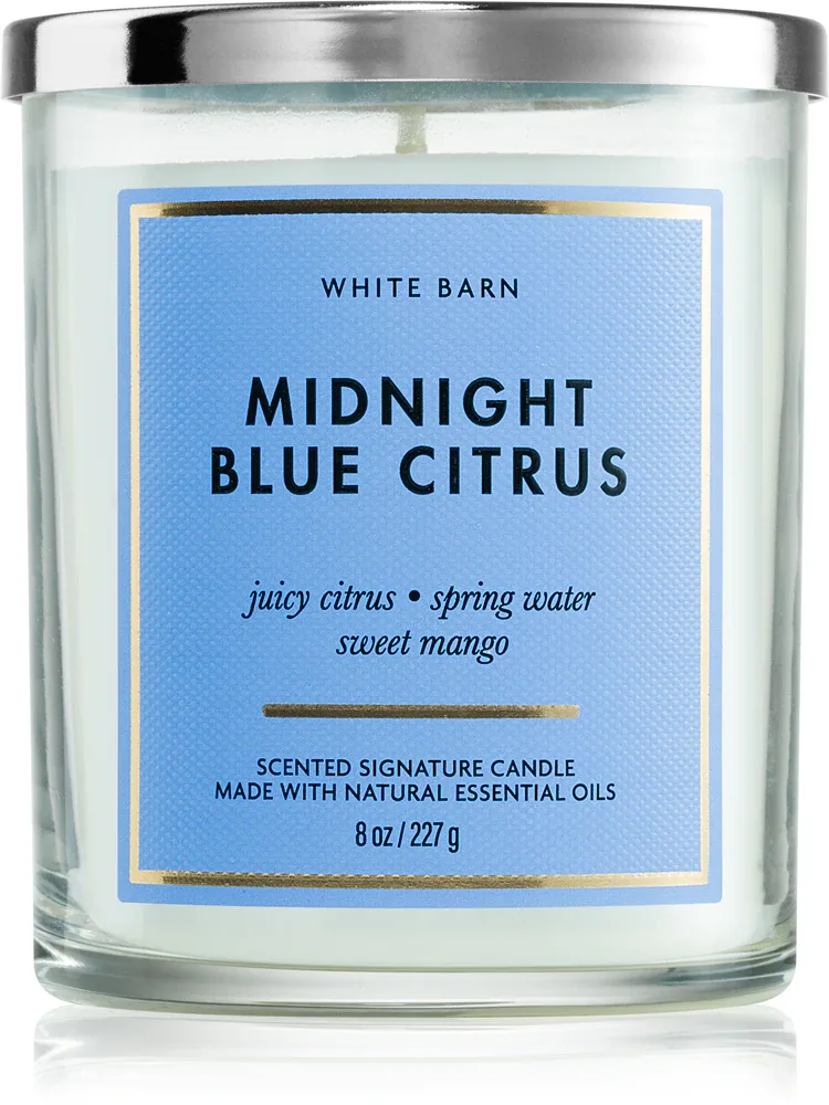 Bath & Body Works Midnight Blue Citrus - Ароматическая свеча, 227 г