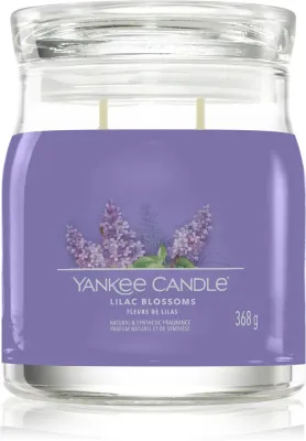Yankee Candle Lilac Blossoms - Ароматическая свеча Signature Signature, 368 г