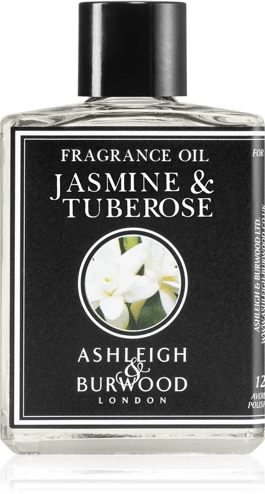 Ashleigh & Burwood London Fragrance Oil Jasmine & Tuberose - Масло ароматическое Ashleigh Burwood London Fragrance Oil Jasmine Tuberose цветочное, для ароматерапии, 12 мл, 12 мл