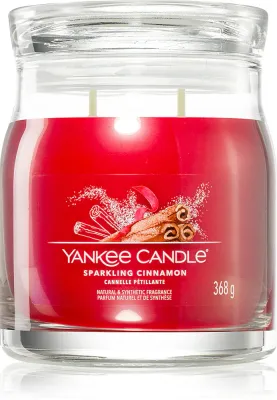 Yankee Candle Sparkling Cinnamon - Ароматическая свеча, 368 г