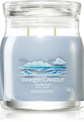 Yankee Candle Ocean Air - Ароматическая свеча Signature, Signature 368 г